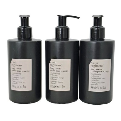 3 Skin Regimen Moisturizing Body Cream Lotion Comfort Zone 10.1 fl oz NEW Travel