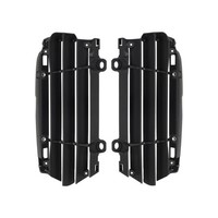 Kostenloser Versand Radiator Aletines Polisport-Schwarz FüR Motorrad Ersatzteile