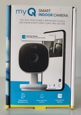   Chamberlain myQ Smart Indoor Home Security Camera 1080p White NEW