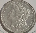 1891-O Morgan Silver Dollar NO RESERVE High Bid Wins My~Private~Collection #1917