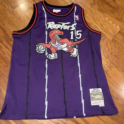 Toronto Raptors Jersey Youth XL Vince Carter 15 NBA Basketball