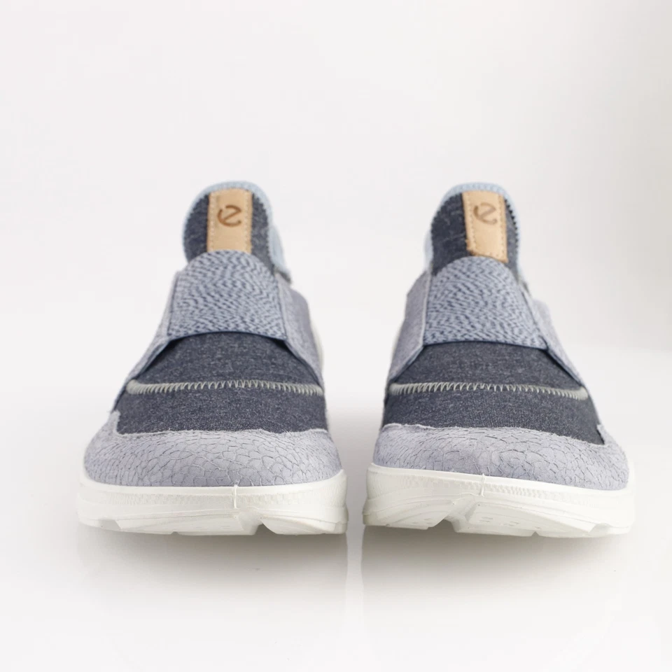 Zapatilla deportiva Ecco Biom Street para mujer talla 40 9 azul elástica sin cordones ligera Foto 2 de 4