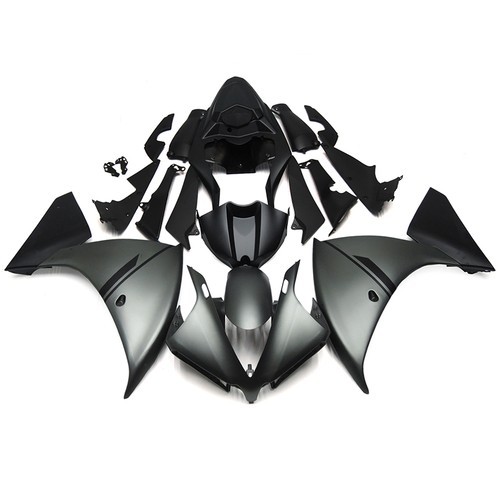 Gun Metal Fairing Kit for 2012 13 2014 Yamaha YZF R1 YZF1000 Injection Bodywork