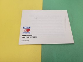 Original Nintendo NES Orb 3D Manual Instruction Booklet *ONLY*