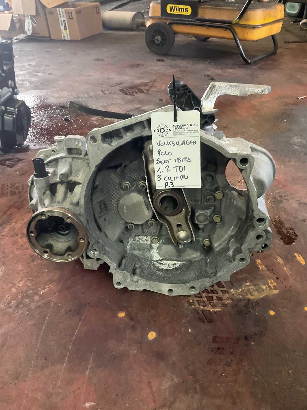 Cambio manuale per modello VOLKSWAGEN POLO SEAT IBIZA 1.4 TDI diesel 5 marce foto 3