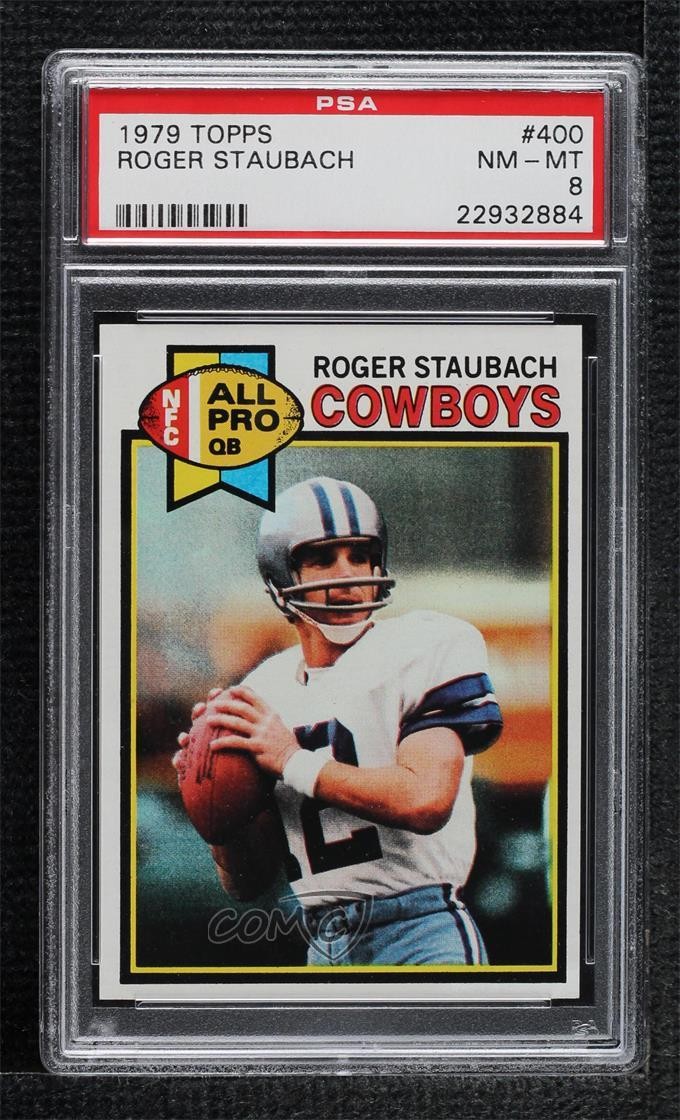 1979 Topps Roger Staubach #400 PSA 8 HOF 0q4x