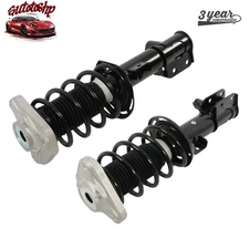 2X Front Shock Struts Assembly For Mercedes W218 W212 CLS63 E63 AMG 4Matic ADS