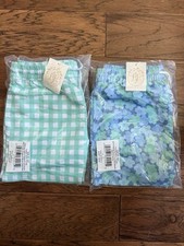 NWT Lot of 2 Boys Beaufort Bonnet swim trunks size 12 floral  check