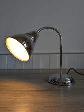 Marks & Spencer Flexi Desk Lamp Chrome Finish - Fully Works - Home Decor