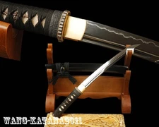 Clay Tempered T10 Steel Tanto Unokubitsukuri Japanese Samurai Self-defence Sword
