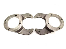 1937 - 1948 Ford Disc Brake Spindle Brackets Kit For Gm Brakes Hot Rod Rat Rod