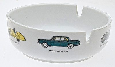 BMW porcelain ashtray probably 1960s BMW 1800 BMW 1500 and more