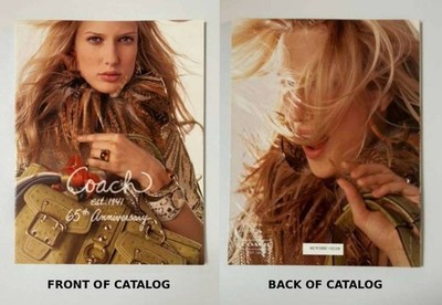 Vintage Y2K Coach 65th Anniversary Catalog 2006 & 2007 Lot + 4