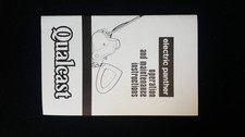Qualcast Electric Panther Operation and Maintenance Instructions