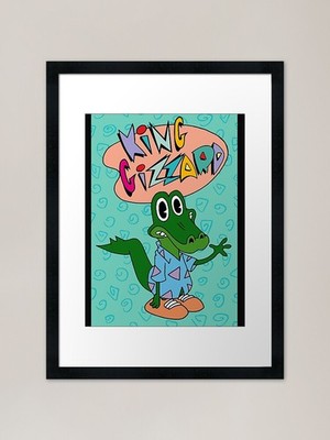 King Gizzard and the Lizard Wizard Gerahmtes Wandbild Poster Leinwanddruck Bild