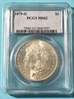 1879-O Morgan Silver Dollar ~ Coin Graded/Certified by PCGS as MS 62