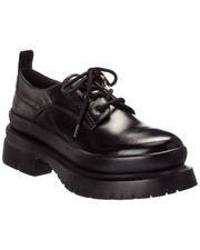 Valentino Leather Derby Men's Black 39