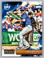 2019 Panini Diamond Kings Short Print Artist Proof Kris Bryant (Blue Jersey) 