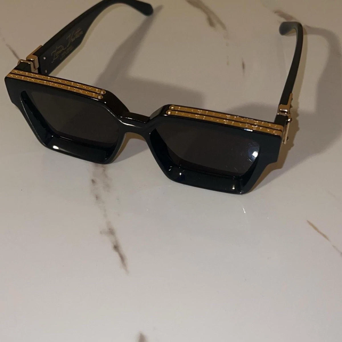 Louis Vuitton Black Plastic Frame Sunglasses for Women for sale | eBay