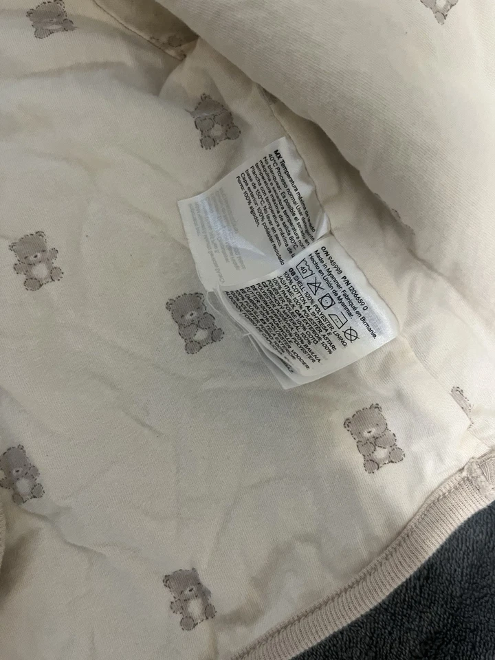 Suéter H&M Recién Nacido Unisex Bebé Niñas Niños Marfil Crema Manga Larga Foto 4 de 4