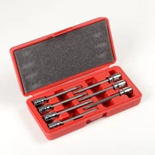 7pc 3/8" Dr. Star Bit Socket Set (Cr-V)