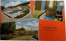Rio Motor Hotel, Harrison, Arkansas, vintage postcard