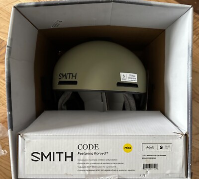 NIB SMITH CODE MIPS SKI SNOWBOARD HELMET ADULT SMALL