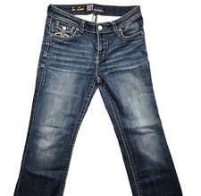 Kut From The Kloth Womens So Low Jeans Size 12 Mid Rise Straight Leg