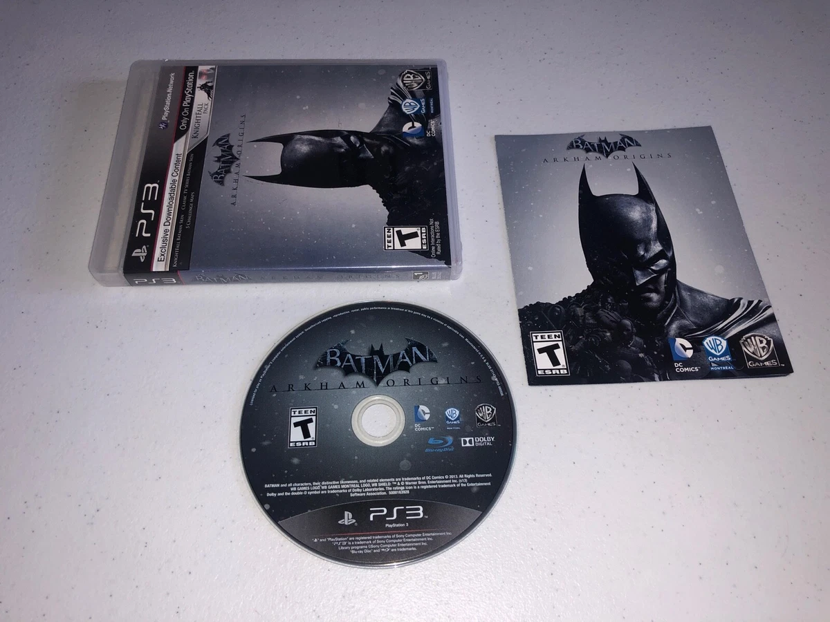 Batman: Arkham Origins (Sony PlayStation 3, 2013) + Arkham City