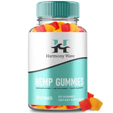 Harmony Wave Gummies, Overall Health and Wellness Support Gummy 60ct
