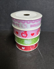 Package of Sanrio Hello Kitty Fabric Ribbon 4 yards UNOPENED