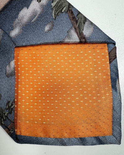 Tango - Old Fashioned Painterly Parasailing - Men's Tie - Picture 4 of 12