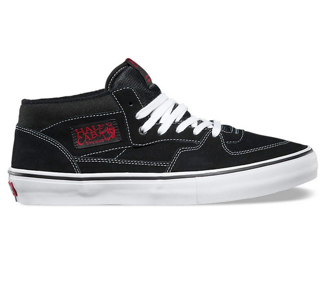 vans half cab black