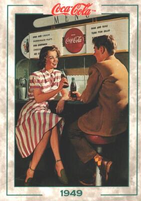 The Coca-Cola Collection Card - Series 2 USA No. 175 - Trivia Card 1994 ed. Ma...