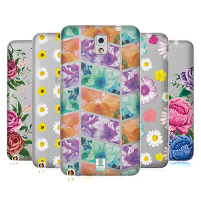 HEAD CASE DESIGNS FLOWER POWER SOFT GEL HANDYHÜLLE FÜR SAMSUNG HANDYS 2