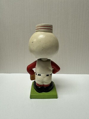 Cincinnati Reds ￼ 1960's VINTAGE Bobblehead Japan RARE Green