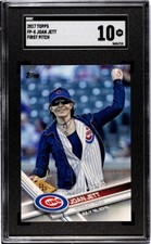2017 Topps FP-8 Joan Jett SGC 10 GEM First Pitch Pop 1 Blackhearts Rock & Roll 