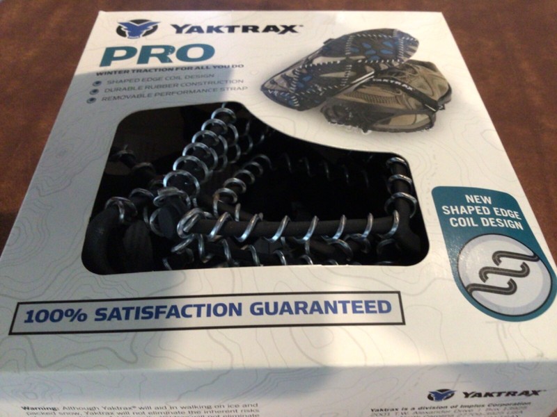 Yaktrax Pro Winter Tractor  to attaches footwear Size S