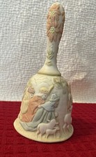 VTG LEFTON PORCELAIN CHRISTMAS NATIVITY BELL OH COME ALL YE FAITHFUL 1982 DECOR VTG LEFTON PORCELAIN CHRISTMAS NATIVITY BELL OH COME ALL YE FAITHFUL 1982 DECOR