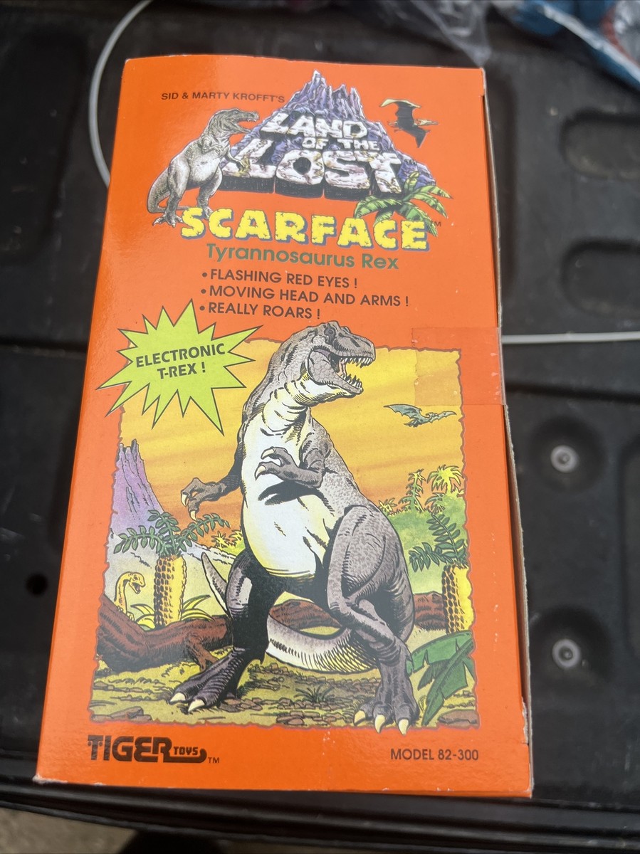 Vintage1992 Tiger Toys Land of The Lost Scarface Dinosaur