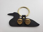 Loon Door Chimes Leather and Brass Bells Door Knocker
