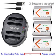 NP-BN1 BC-CSN Battery or Dual Charger for Sony Cyber-shot DSC-W560 W570 W580 TX5