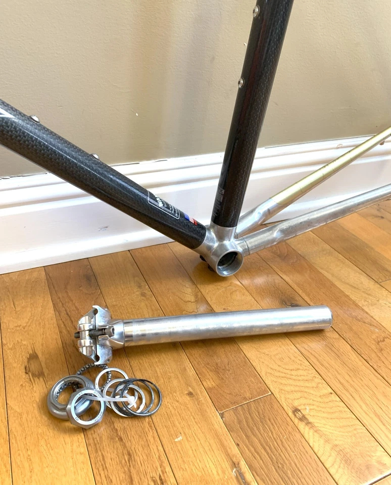 Trek 2300 ZX Carbon Fiber Bonded Road Bike Frame 56cm (22 inch) - USED - Image 4 of 4