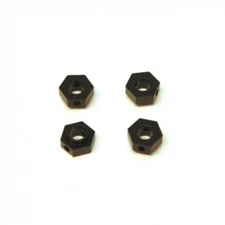 STRC Traxxas TRX4 MACHINED ALUMINUM HEX ADAPTERS (4 PCS) ST8269BK