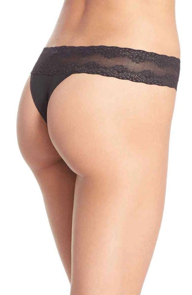 Bragas Tanga NATORI Coral Rosa Bliss Perfection Encaje O/S Nordstrom 750092 Foto 2 de 4