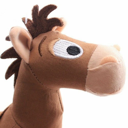 Toy Story Bullseye 10" Horse Brown Woody Jessie Kids Plush Toy Stuffed Doll Toys - Picture 4 of 8