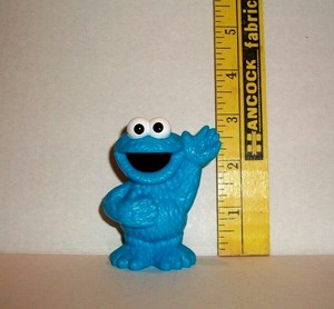 cookie monster figurine