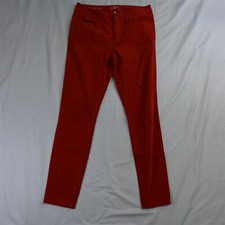 LOFT 28 / 6 Green Corduroy Curvy Skinny Cords Stretch Womens Pants