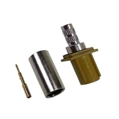 CONN FAKRA PLUG STR 50 OHM CRIMP