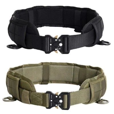Ceinture de sport en toile pour homme, ceinture en nylon, multifonction, de qlt. - Photo 1/4